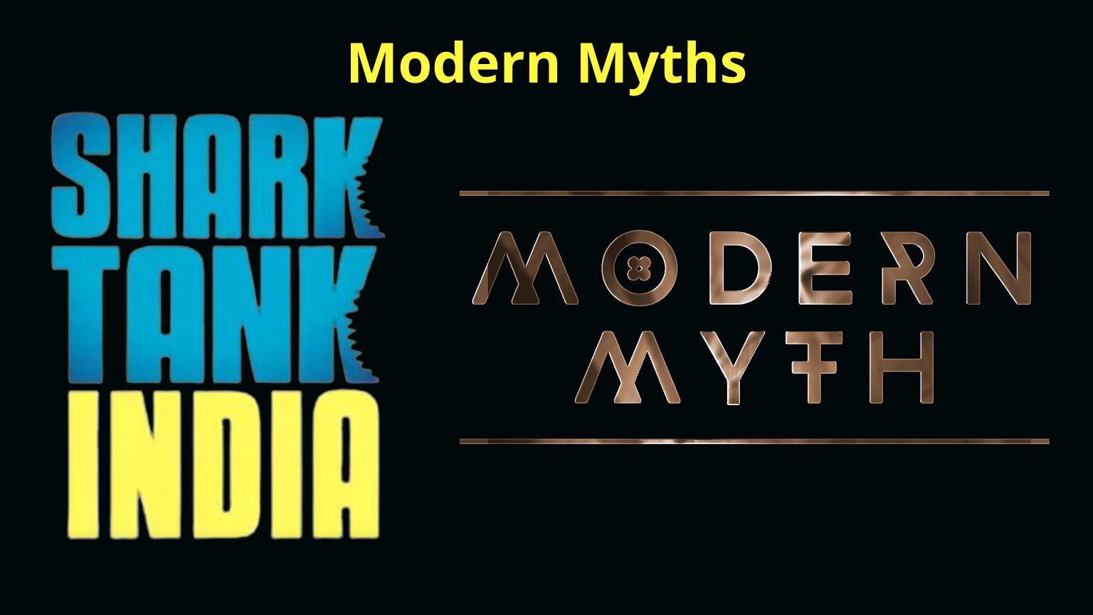 shark tank india product modern myth