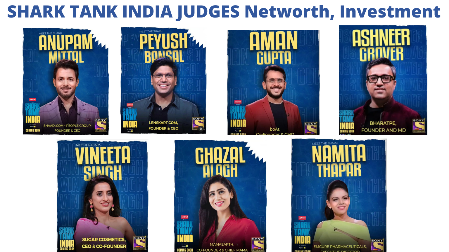 shark tank india judges networth 